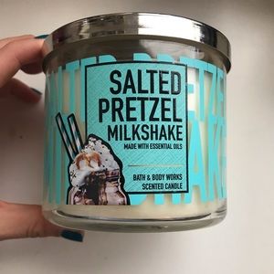 Salted Pretzel Milkshake Candle - NEW